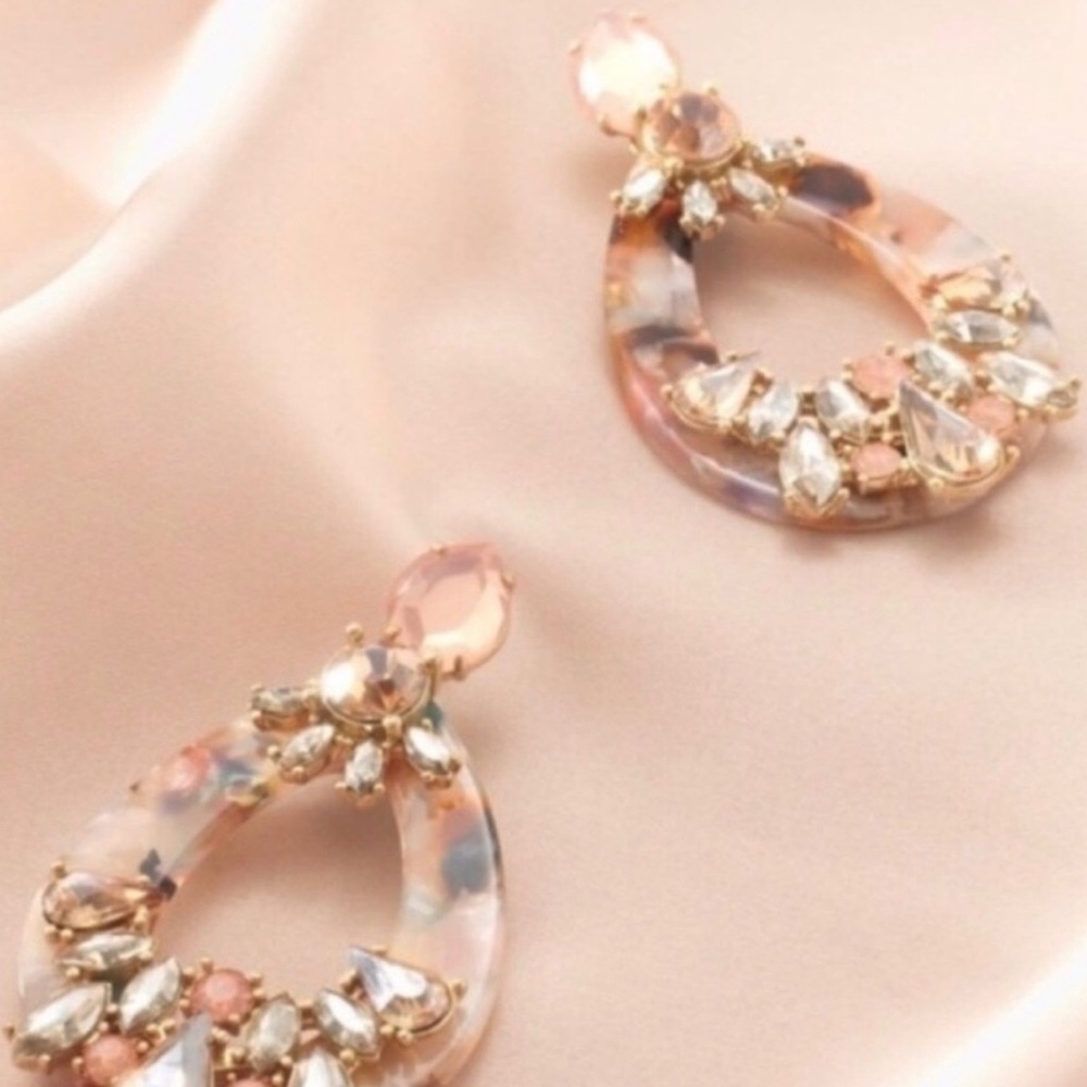 Stella & Dot Dew drop earrings. Two in one.
